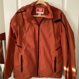 Team Men's Vibrant Orange Raincoat